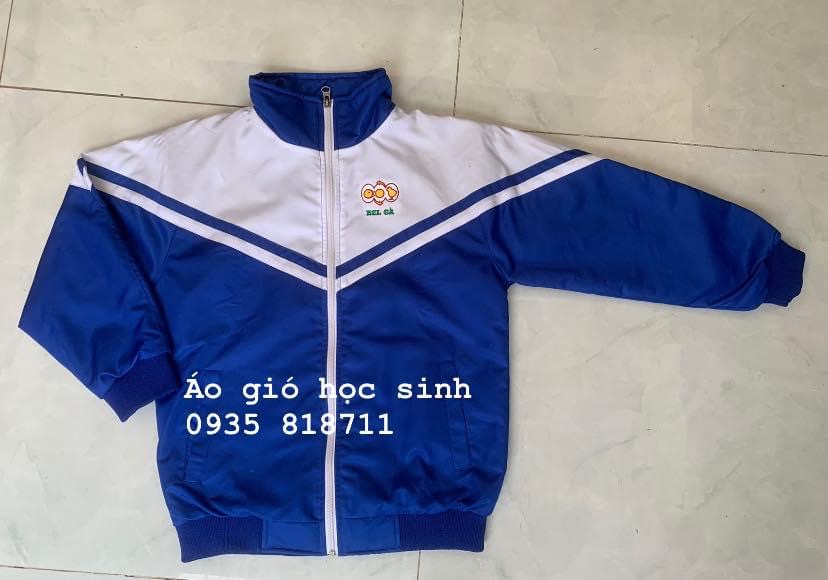 xưởng may áo gió học sinh 